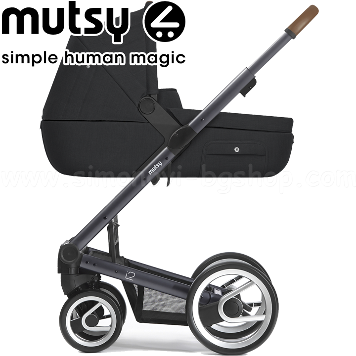 mutsy   2in1 i2 heritage Dark Grey black